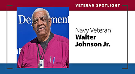 Navy Veteran Walter Johnson Jr.