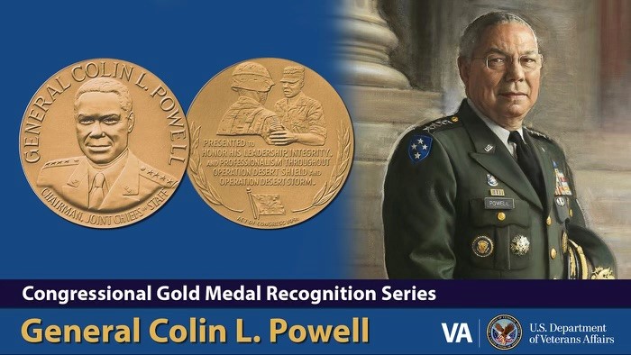 General Colin Powell and the Congressional Gold Medal