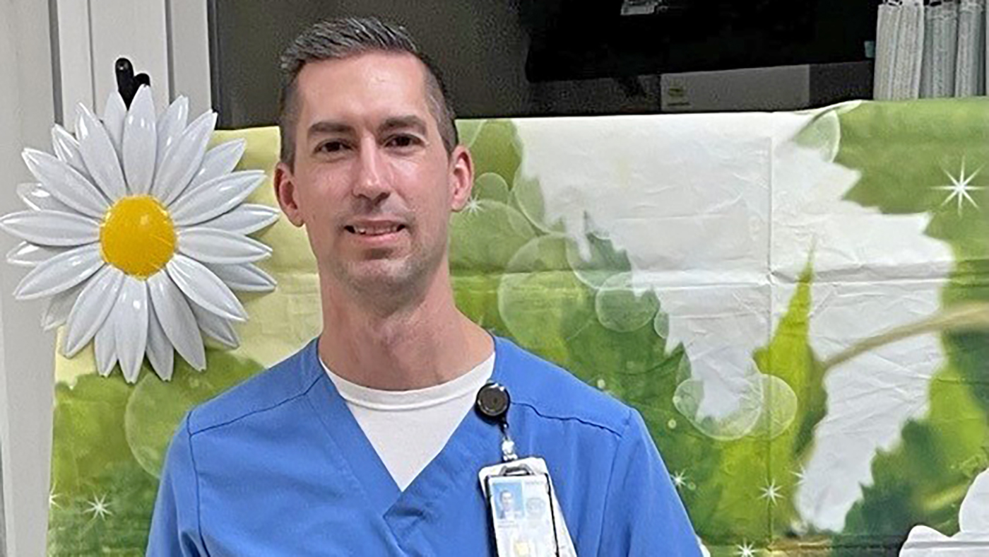 In his “darkest moment,” a nurse saved his life