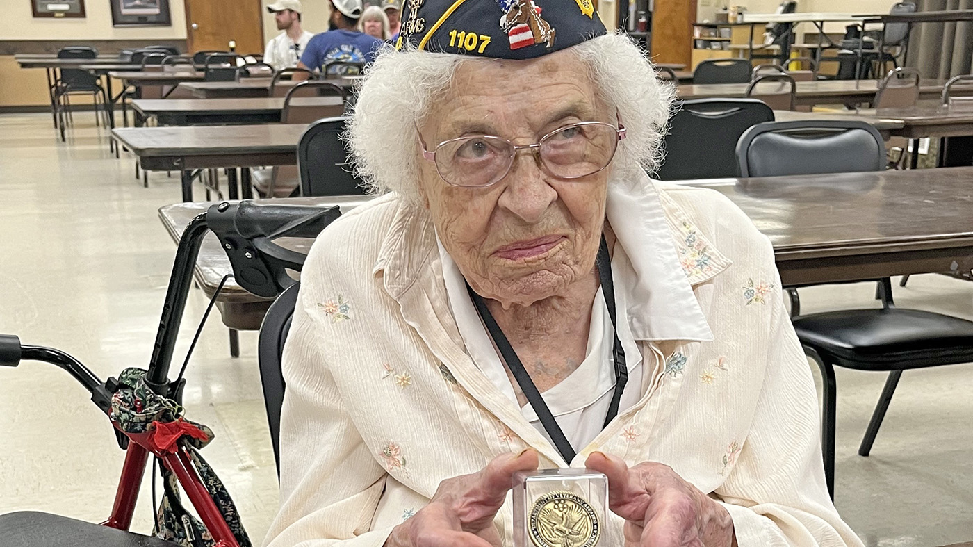 Veteran centenarian