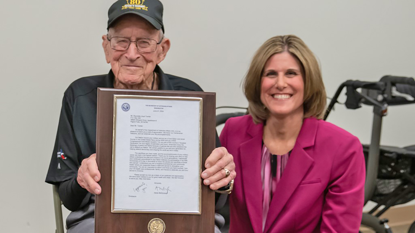 Tomah VA holds first centenarian celebration