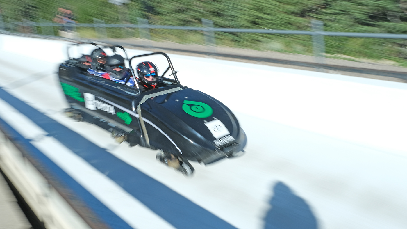 Bobsled at Golden Age Games