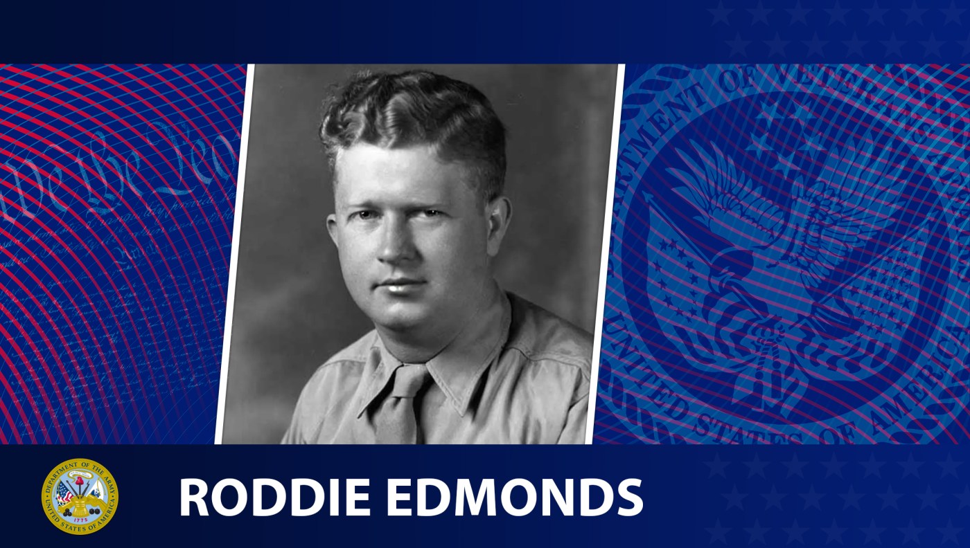 This week’s Honoring Veterans Spotlight honors the service of Army Veteran Roddie Edmonds, who served during WWII.