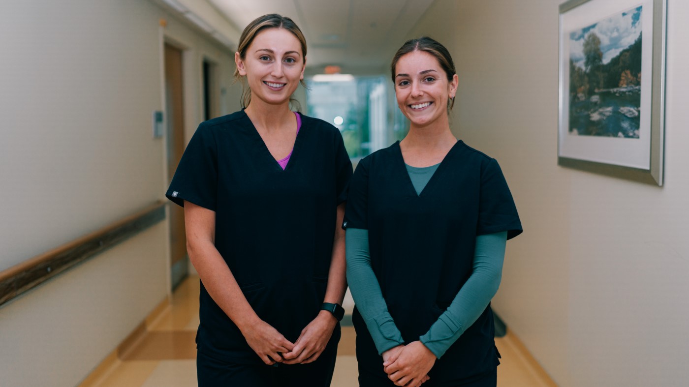 Two female primary care practitioners in a VA facility.