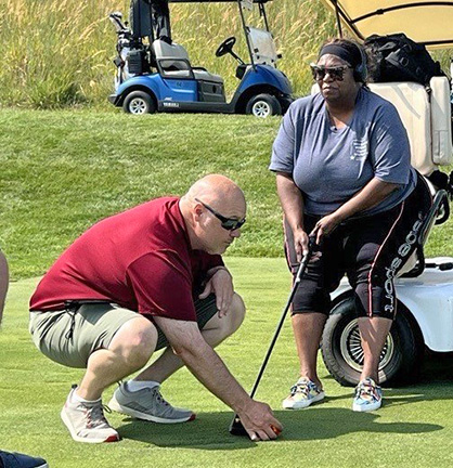 Veteran golfing