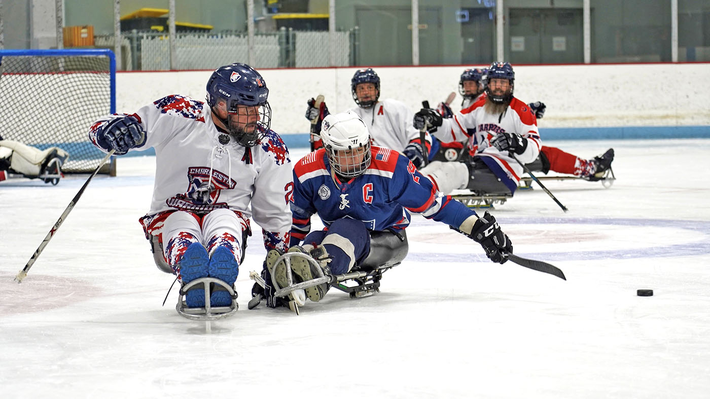 Sled hockey: Veteran camaraderie on and off the ice