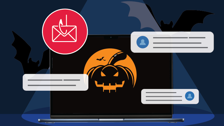 October is known for spooky Halloween costumes, but in everyday life there are spooky online scammers ready to play tricks on you. Read on to learn how to protect yourself from online phantoms.