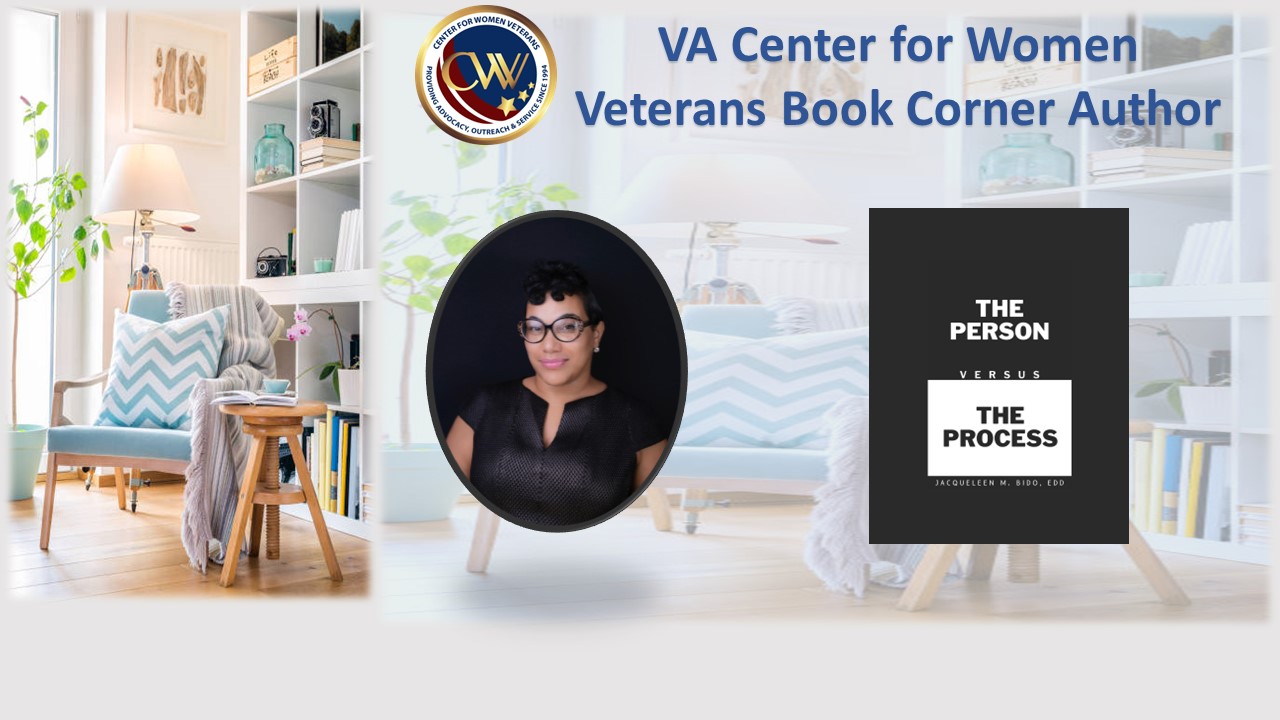 VA Woman Veteran Author Jacqueleen Bido