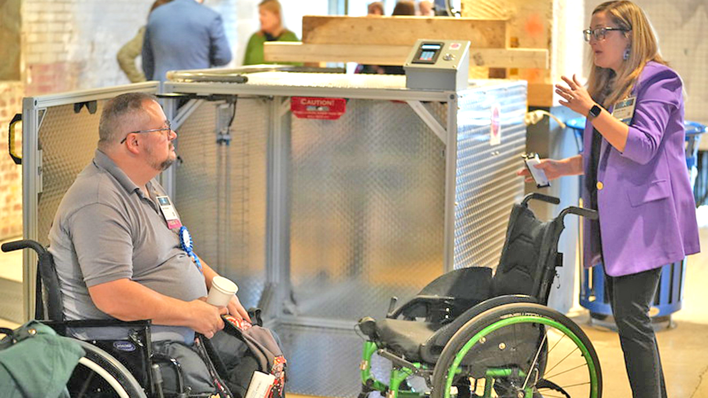 Veterans Integrated Wheelchair Cleaning Kiosk (VICK)