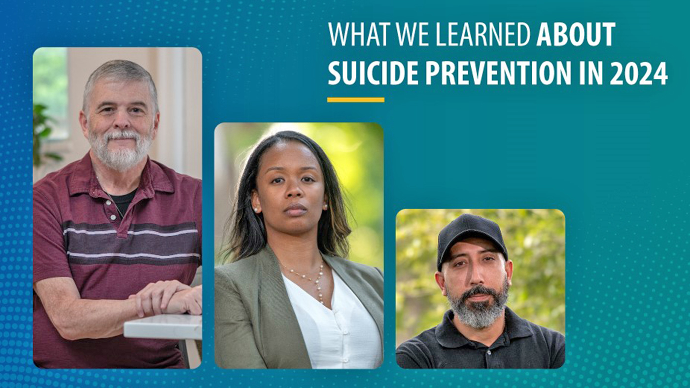 What we learned about suicide prevention this year