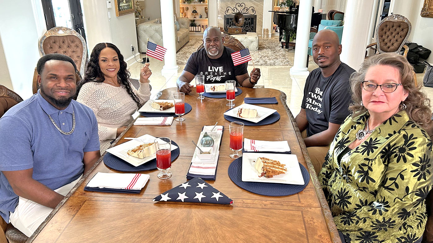 A special Mann Family Dinner episode supports Veterans