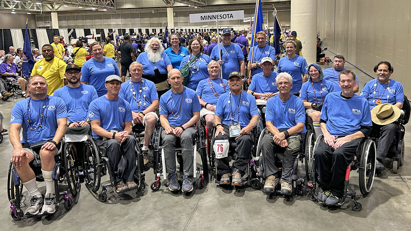 Group in wheelchair games