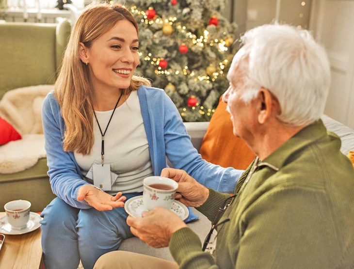 Veteran in long-term care facility